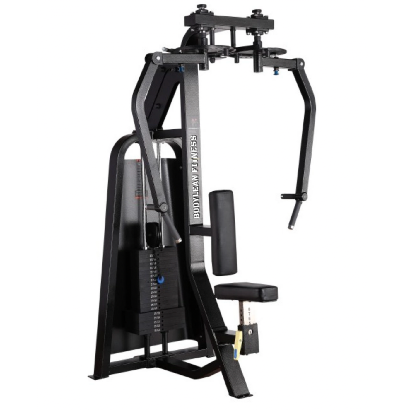 Pec Fly Rear Delt machine with iron Weight Stack Commercial Gym Machin Bodylean Fitness