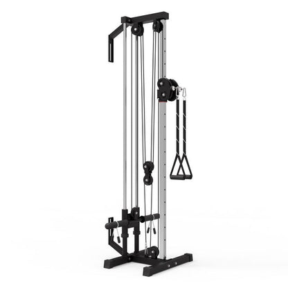 Single Stack Wall Mount Plate-Loaded Functional Trainer