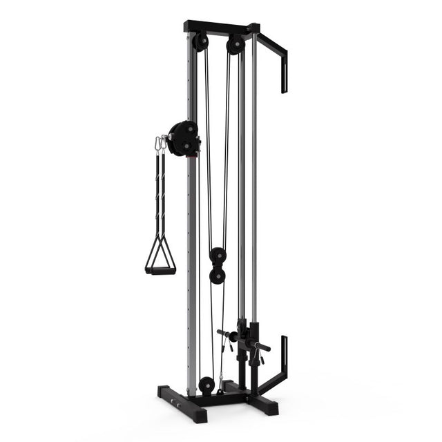 Single Stack Wall Mount Plate-Loaded Functional Trainer