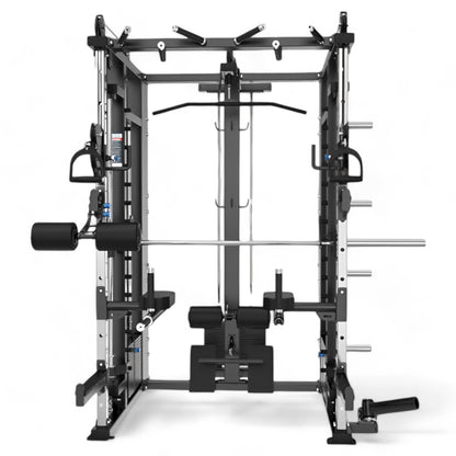 Multi Gym Functional Trainer with Smith Machine ( Iron Weight Stack  ) Triple Side for Commercial Cable crossover Gym Equipment  | BRUTE 300