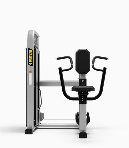 Lateral Seated Row Machine with iron Weight Stack Commercial Gym Machine | Magnum Series