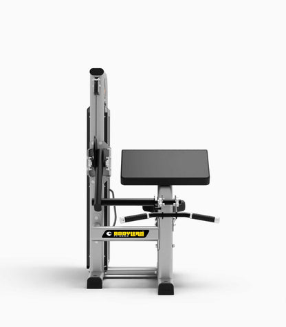 Bicep curl Machine with iron Weight Stack Commercial Gym Machine | Magnum Series