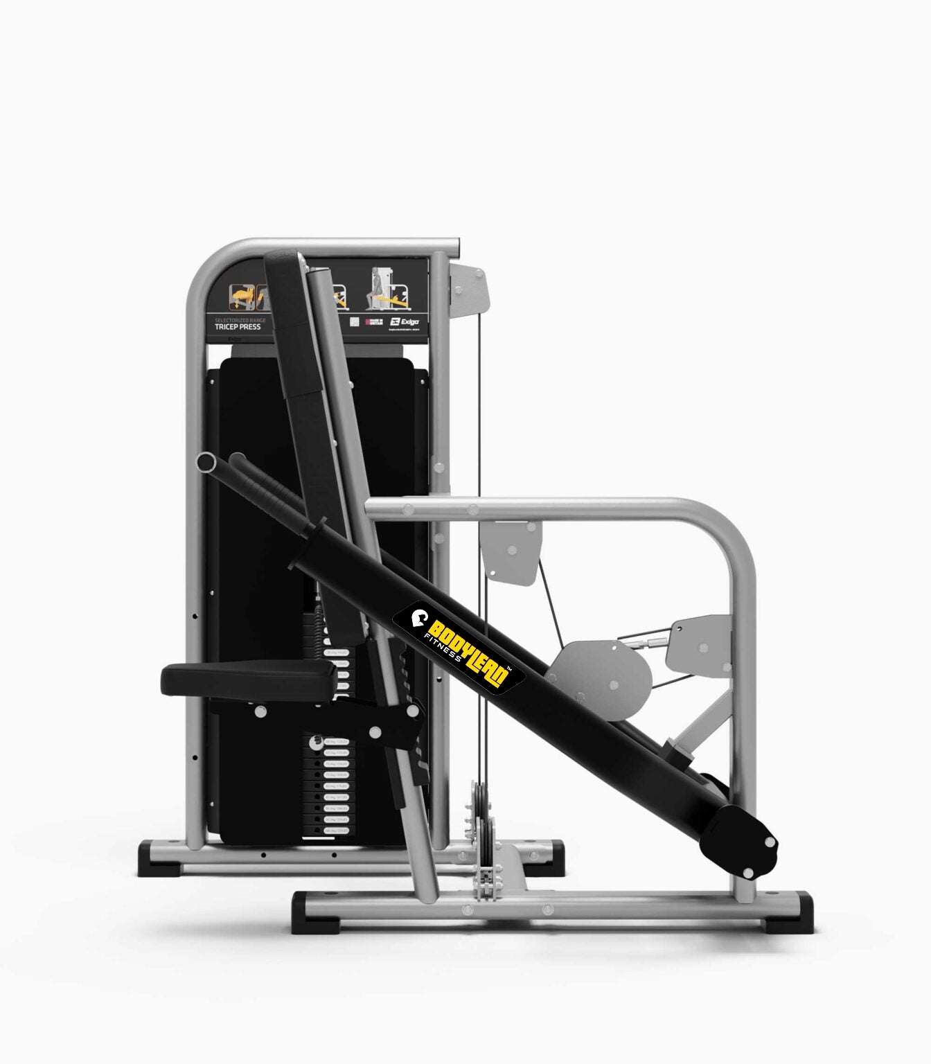 Tricep Press Machine with iron Weight Stack Commercial Gym Machine | Magnum Series