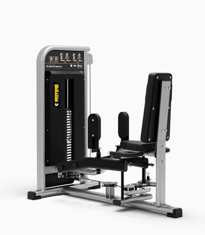 Hip Adductor / Abductor Machine with iron Weight Stack Commercial Gym Machine | Magnum Series