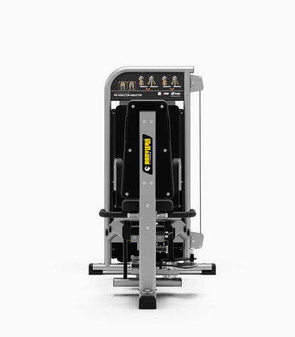 Hip Adductor / Abductor Machine with iron Weight Stack Commercial Gym Machine | Magnum Series