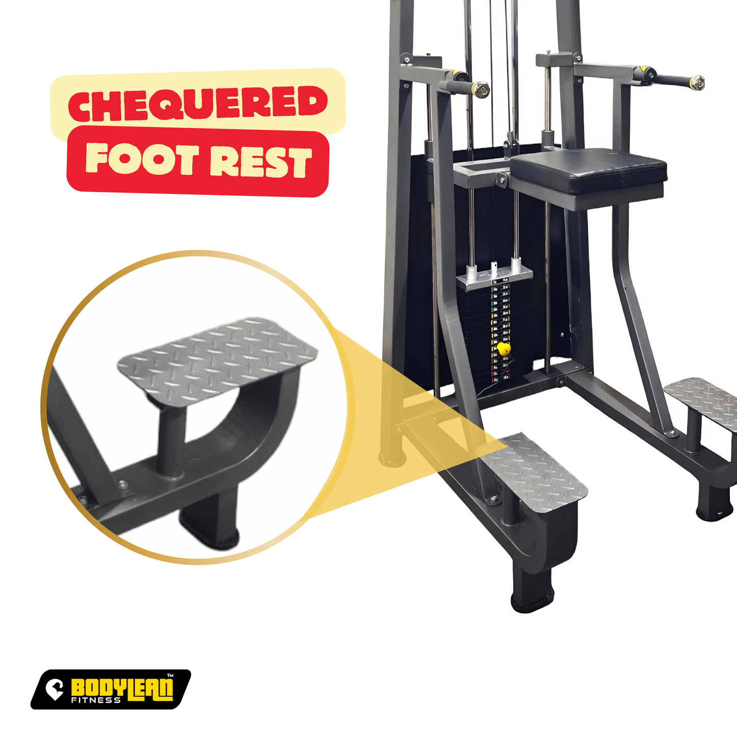 Multi-Purpose Chin Up Dip Assisted Machine BFD 102 - Elevate Your Upper Body Strength with the Ultimate Power Tower Dip Station | For Home Gym and Commercial Use