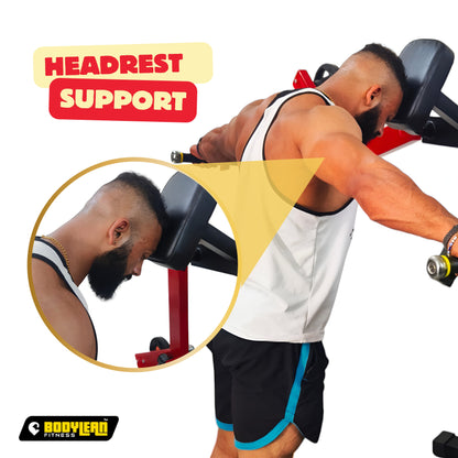 Adjustable Standing Shoulder Lateral Raise Machine | Shoulder Raise Machine | Rear Delt Fly | Upper Body Strength Training Equipment | All in One Fitness Apparatus