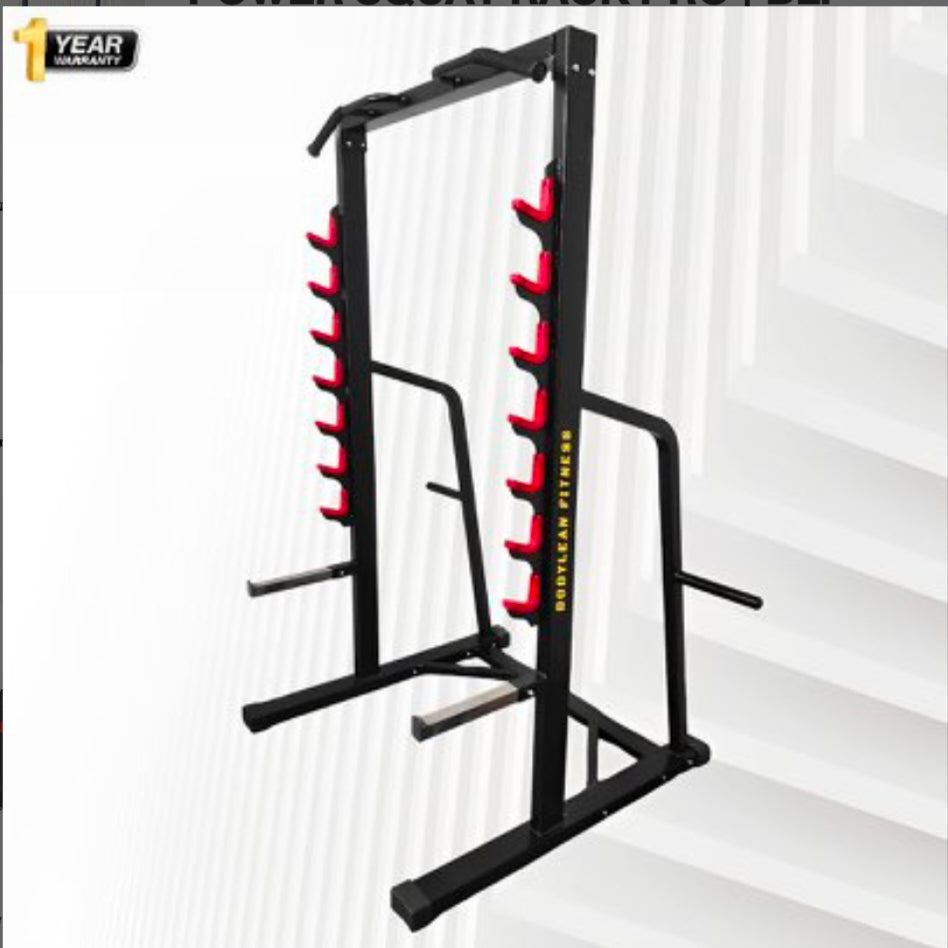 Power Squat Rack Heavy-Duty Frame for Bench Press , Power Cages for Pull Ups and Training Purpose, Strength Training Equipment , Squat Stand for Home Gym Purpose | 𝗕𝗟𝗣 302