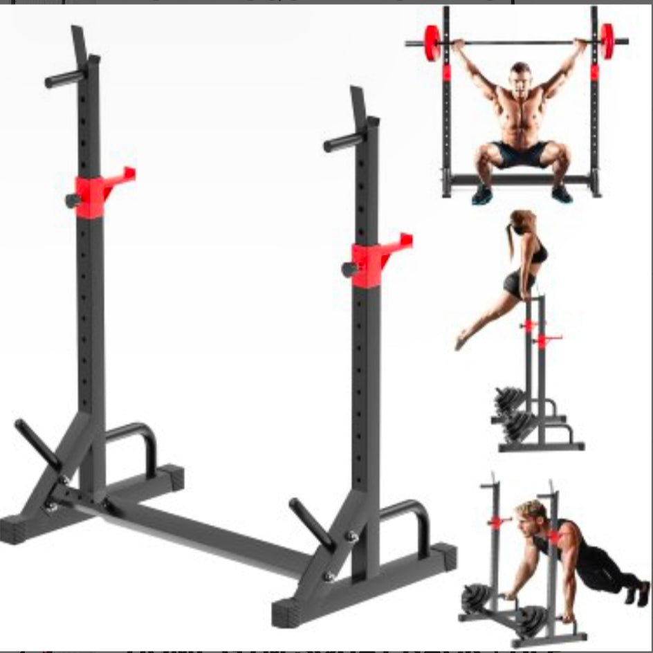 Squat rack , Barbell rack , Bench press , Multi function Weight lifting Home gym Foldable rack