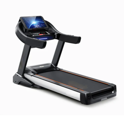 commercial Motorised Treadmill BTM-01 Multipurpose Folding Treadmill, Power Fitness Running Machine with TFT Touch Display and Mobile Phone Holder Perfect for Home/Office/Club Use (Free Installation Assistance)