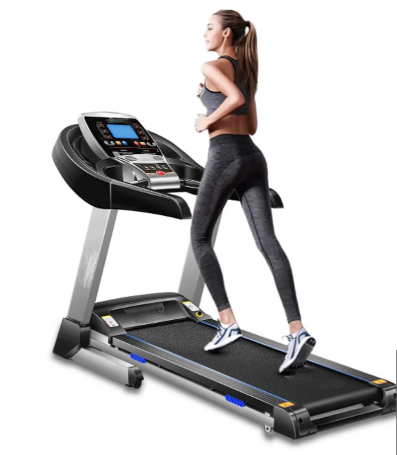 Smart-Run A6 6HP Peak Auto Incline DC Motorized Treadmill for Home,with Auto Incline Treadmill for Home & MP3, Bluetooth , Max Speed 16 Km/Hr, Max User Weight 130 Kg