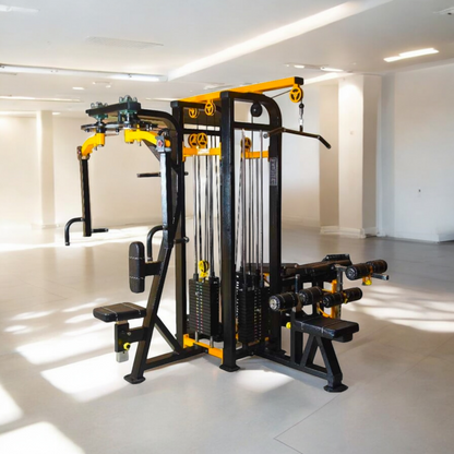 4 Station Multipurpose Gym Cage with Iron weight stack