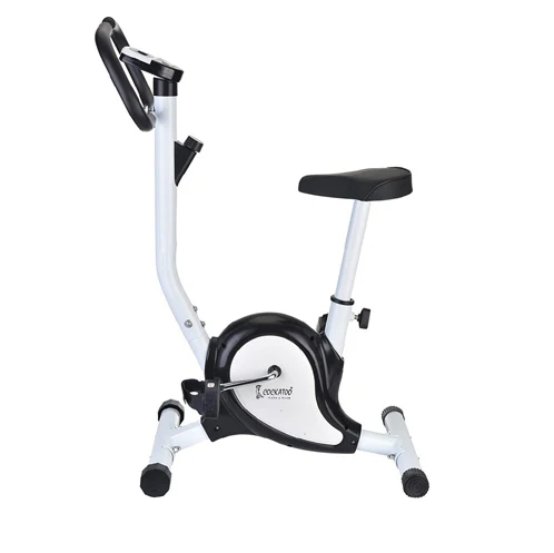 BB-01 Belt Drive Mechanism Upright Exercise Bike | 6" LCD monitor | 100 Kg User Weight | 3 pcs crank