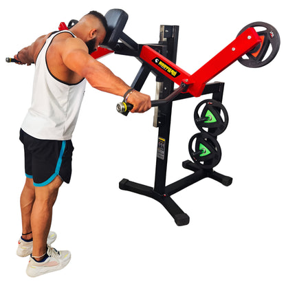 Adjustable Standing Shoulder Lateral Raise Machine | Shoulder Raise Machine | Rear Delt Fly | Upper Body Strength Training Equipment | All in One Fitness Apparatus