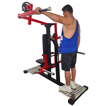 Dual Side Lateral Shoulder Raise Standing- Sitting Plate Load Commercial Gym Machine