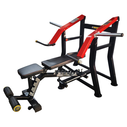 Adjustable Chest Press Machine ( Multi Press ) Commercial Plate Load Gym  | Heavy Commercial Adjustable Bench with Incline Flat Decline angle Capacity 150 kg