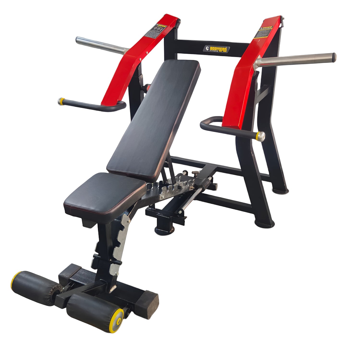 Adjustable Chest Press Machine ( Multi Press ) Commercial Plate Load Gym  | Heavy Commercial Adjustable Bench with Incline Flat Decline angle Capacity 150 kg