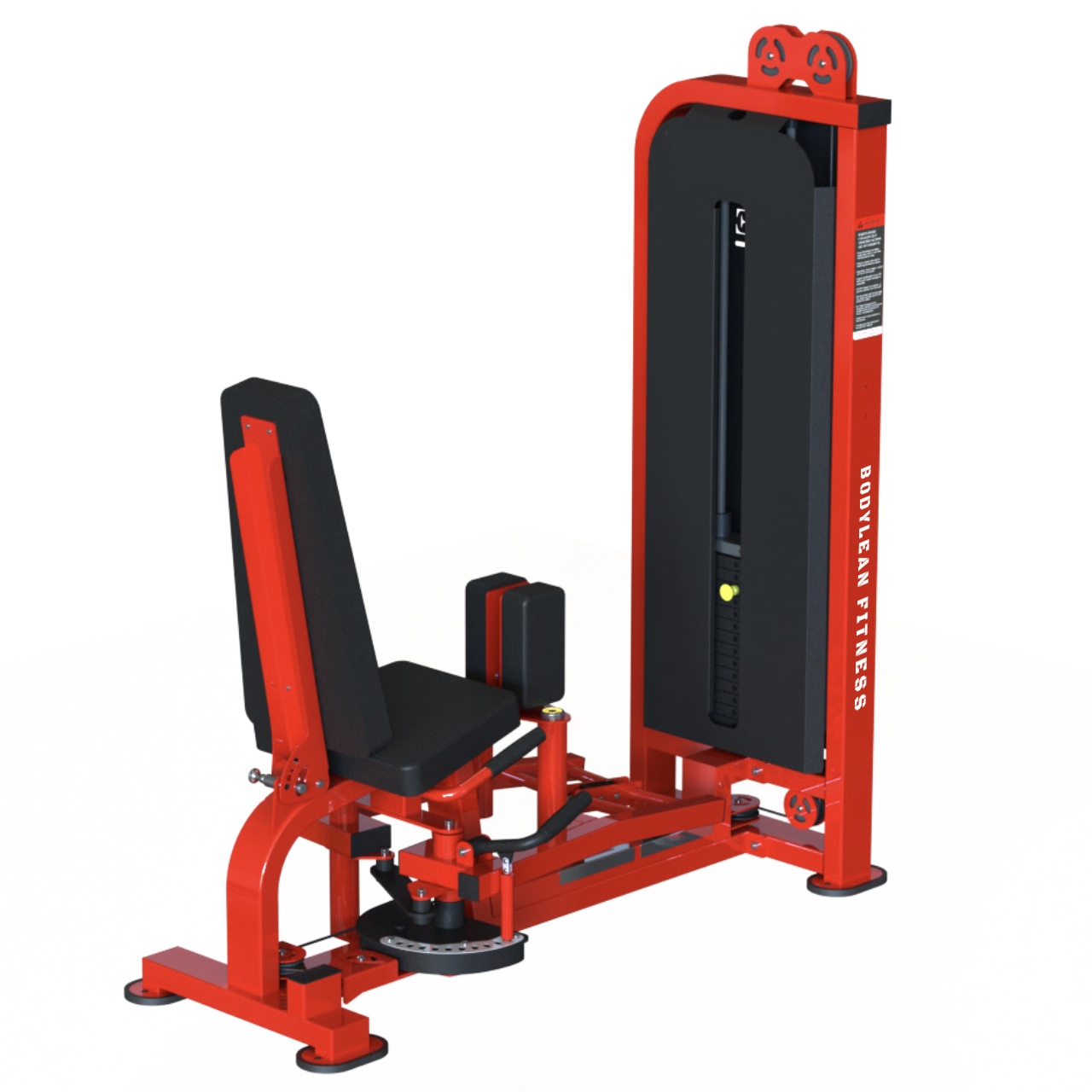 Abductor & Adductor Machine Combo with iron Weight Stack Commercial Gym Machine | Fusion Series