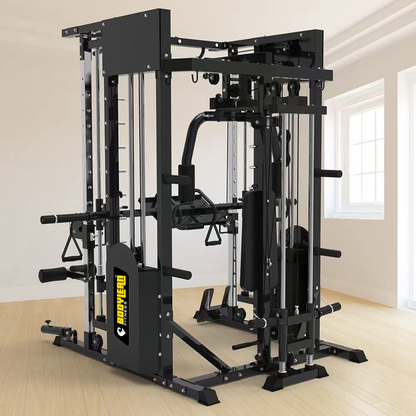 Multi Gym Functional Trainer with Smith Machine and Pec deck for Commercial Cable crossover Gym Equipment