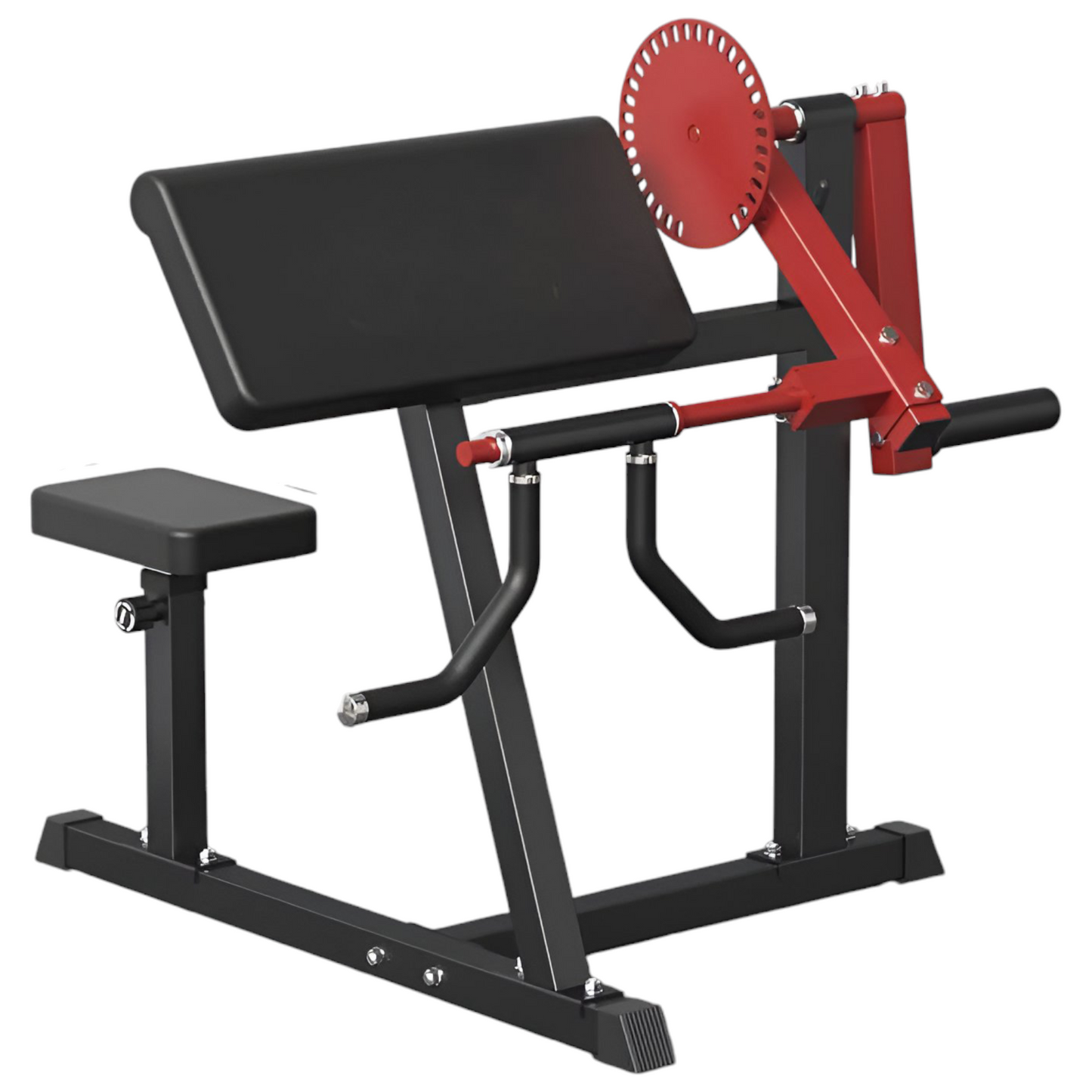 Bicep Curl Tricep curl (Dual) Bench Plate Load Commercial Gym Machine Prime series | Strength and Muscle in Your Upper arms | Preacher curl Bench Scott Bench